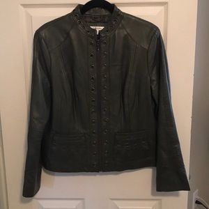 Leather jacket